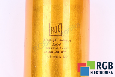 CONDENSATEUR 3300UF 350VDC ROE