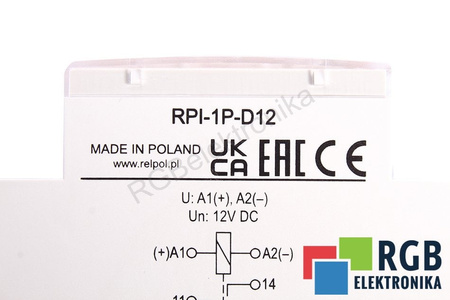 RPI-1P-D12 RELPOL RELAIS