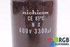 CONDENSATEUR 3300UF 400V NICHICON