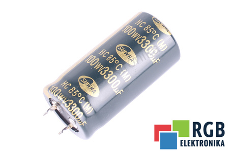 CONDENSATEUR 3300UF 100V SANWHA