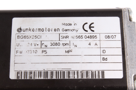 BG65X25CI DUNKERMOTOREN