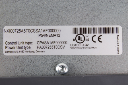 NXI00725A5T0CSSA1AF000000 VACON