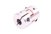 YH10-65-24-24-90 D=65MM D1/D2=24/24MM L=90MM ALUMINIUM ACCOUPLEMENT ÉLASTIQUE A MÂCHOIRES