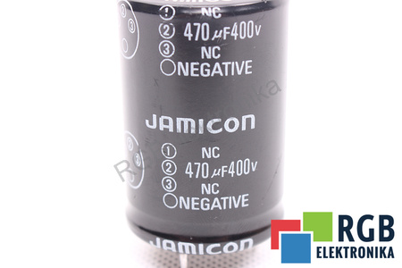 CONDENSATEUR 470UF 400V JAMICON