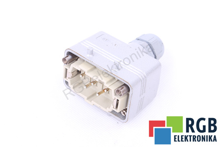 FICHE PLATE MÂLE CMM03 ILME PC-GF20 16A, 500V, 5PIN