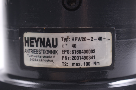 HPW20-2-40 HEYNAU I=40 RÉDUCTEUR