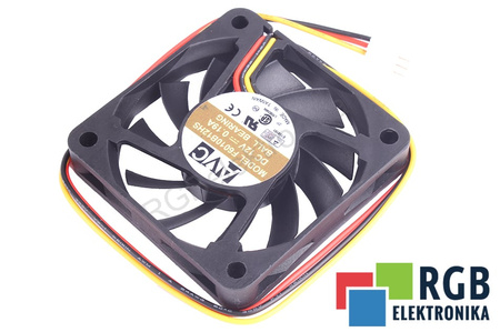 F6010B12HS AVC 12V, 0.19A, 60X60X10MM VENTILATEUR