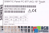 6AV7462-0AC30-0BK0 SIEMENS FAT CLIENT INTEGRA MCG PANEL PC677