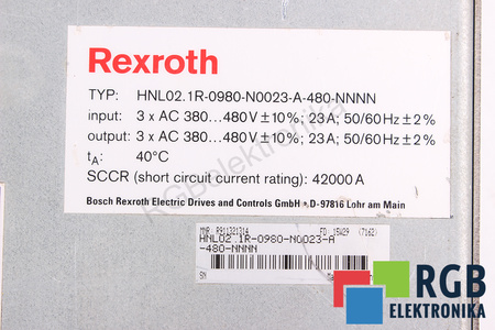 HNL02.1R-0980-N0023-A-480-NNNN BOSCH REXROTH R911321314 FILTRE
