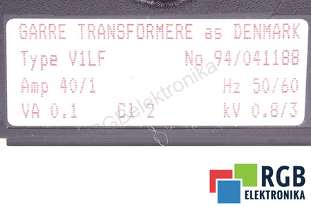 V1LF GARRE 40A TRANSFORMATEUR DE MESURE