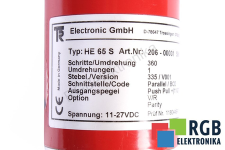 HE65S TR ELECTRONIC 206-00031 CODEUR