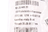 PRISE BEDC106NN000001216000 INTERCONTEC 821.22.449.31 6PIN 25X25 2.7MM