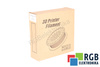 1,75MM ABS PRO FILAMENT 0.5KG BROWN FLASHFORGE DIMENSION EXTÉRIEURE DE LA BOBINE 180MM, DIMENSION INTÉRIEURE DE LA BOBINE 50MM, LARGEUR DE LA BOBINE 45MM