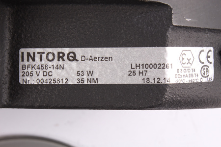 BFK458-14N INTORQ 00425812 53W 35NM FREIN