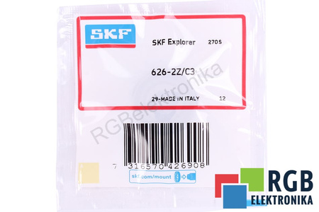 626-2Z/C3 SKF 6X19X6 ROULEMENT A BILLES A CONTACT OBLIQUE