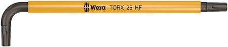 CLÉS MÂLES COUDÉES TORX HF AVEC FONCTION DE RETENUE, 9 PIECES 05024179001 WERA 967/9 TORX MULTICOLOUR HF 1