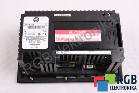 2711-K5A8 ALLEN BRADLEY SER.F REV.B FRN 3.01 PANEL VIEW550