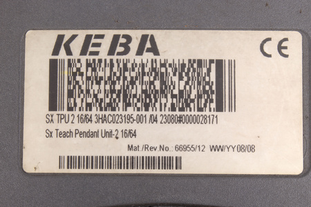 3HAC023195-001 KEBA ARRIERE DU BOÎTIER