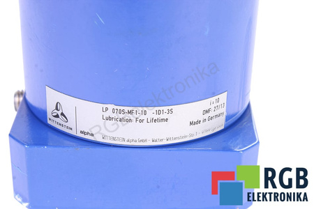 LP070S-MF1-10-1D1-3S ALPHA GETRIEBEBAU 10I RÉDUCTEUR