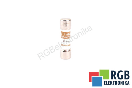 FUSIBLE RAPIDE 0KLK004.T LITTELFUSE KLK4A 10.31MM, 38.1MM 4A 600VAC 500VDC