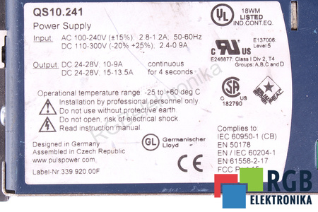 QS10.241 PULS POWER DIMENSION