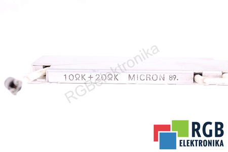 RÉSISTANCE 10OHM 20OHM MICRON