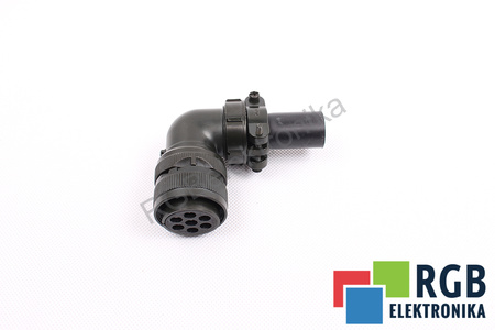 FICHE FEMELLE COUDÉE XMS3108A24-10S POUR SERVOVARIATEURS YASKAWA 4 PIN REMPLACEMENT