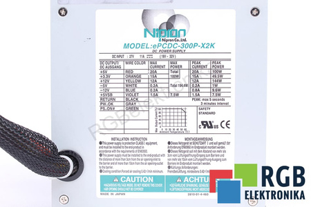 EPCDC-300P-X2K NIPRON ALIMENTATION POUR ORDINATEUR