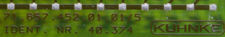 657.452.01 71.657.452.01.01/5 40.357 KUHNKE ENERGIETECHNIK
