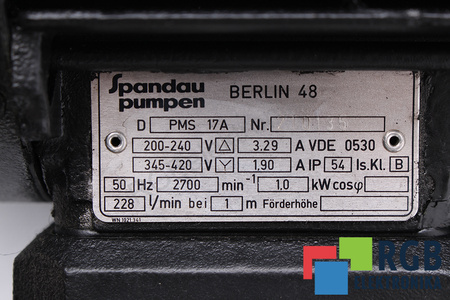 DPMS17A SPANDAU