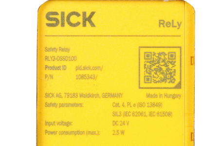 RLY3-OSSD100 SICK 1085343 RELAIS DE SÉCURITÉ