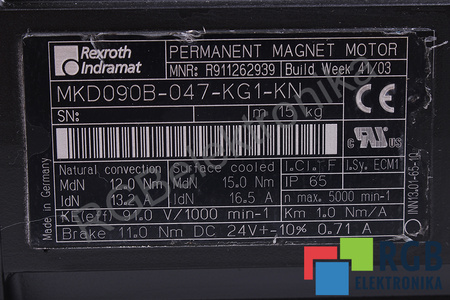 MKD090B-047-KG1-KN INDRAMAT R911262939