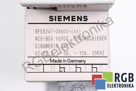 6FC5247-0AA00-0AA1 SIEMENS VERSION A SINUMERIK 840D/840DE