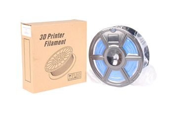 1,75MM PEARL FILAMENT 0.5KG BLUE FLASHFORGE DIMENSION EXTÉRIEURE DE LA BOBINE 180MM, DIMENSION INTÉRIEURE DE LA BOBINE 50MM, LARGEUR DE LA BOBINE 45MM