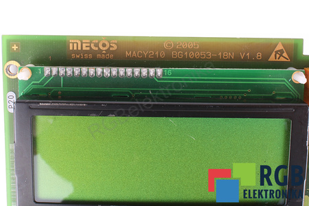 MACY210 MECOS TRAXLER BG10053-18N POUR PIÈCES