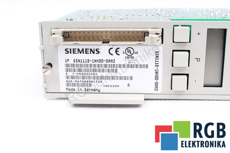 6SN1118-1NH00-0AA2 SIEMENS VERSION A SIMODRIVE 611 CARTE DE COMMANDE