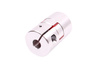 YH10-30-10-10-50 D=30MM D1= D2=10MM L=50MM ALUMINIUM ACCOUPLEMENT ÉLASTIQUE A MÂCHOIRES