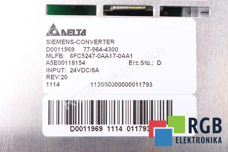 6FC5247-0AA17-0AA1 SIEMENS SINUMERIK FM NC/810D/810DE/840D/840DE