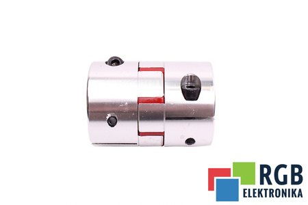 YH10-65-19-19-90 D=65MM D1/ D2=19/19MM L=90MM ALUMINIUM ACCOUPLEMENT ÉLASTIQUE A MÂCHOIRES