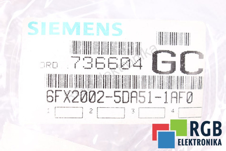 CÂBLE 6FX2002-5DA51-1AF0 SIEMENS 1FT/1FK TO 611/810D/SIMOVERT 5M