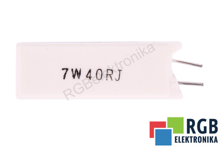 RÉSISTANCE RES-40-OHM-7W-12-9-38 40OHM