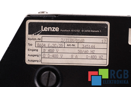 8604_E.2C.20 LENZE 8600 8604E.2C.20