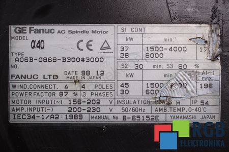 A06B-0868-B300#3000 FANUC