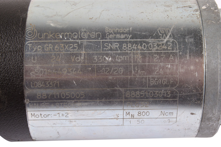 GR63X25 DUNKERMOTOREN PLG52 I=50