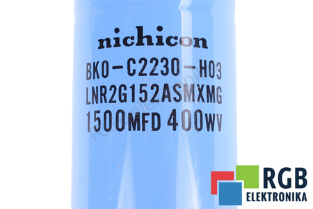 CONDENSATEUR BK0-C2230-H03 NICHICON 1500UF, 400V