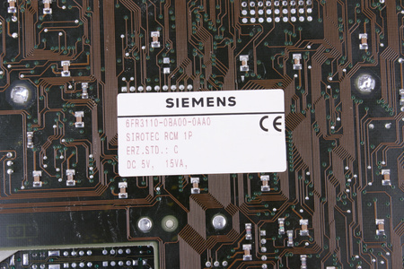 6FR3110-0BA00-0AA0 SIEMENS SIR0TEC 1P DC5V 15VA SIROTEC RCM