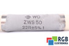RÉSISTANCE ZWS50 VISHAY 22R 22OHM