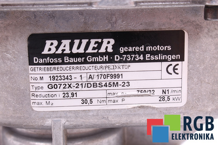DSG45-M BAUMÜLLER 0.25KW