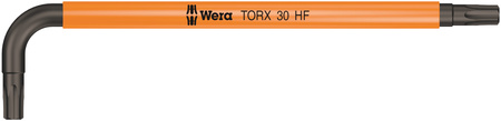 CLÉS MÂLES COUDÉES TORX HF AVEC FONCTION DE RETENUE, 9 PIECES 05024179001 WERA 967/9 TORX MULTICOLOUR HF 1