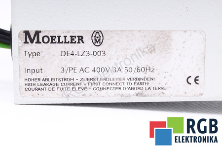 DE4-LZ3-003 MOELLER FILTRE